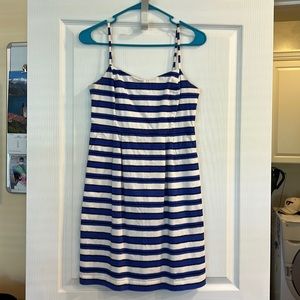 Gap blue striped sundress